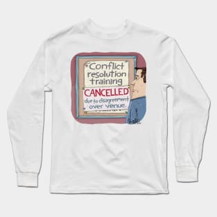 Conflict Resolution Training. Long Sleeve T-Shirt